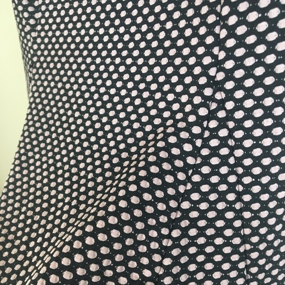 Forever 21 Fanned Pink and Black Dotted Shirt - Picture 6 of 7